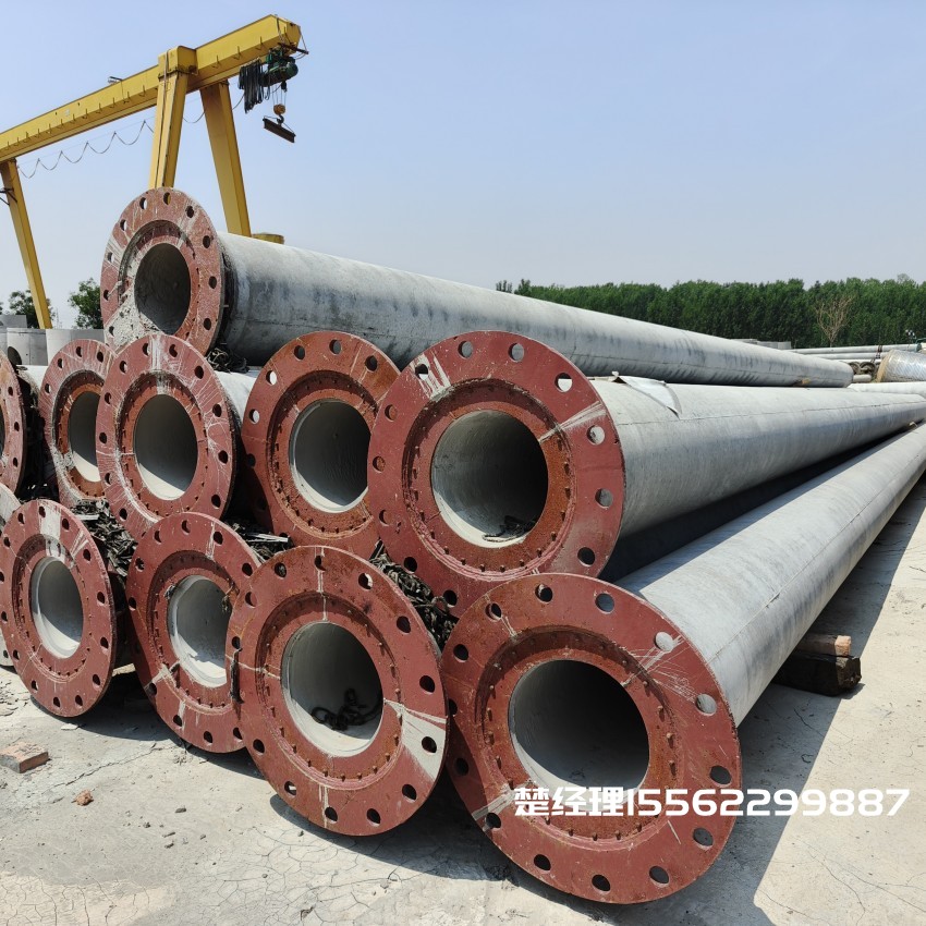 青松路街道12米大弯矩电杆